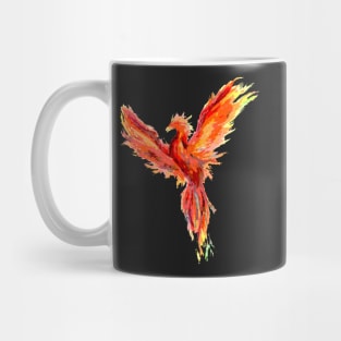 Posterized phoenix Mug